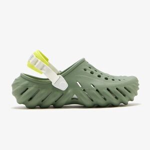 Crocs Mens Echo Clog Green Neon
